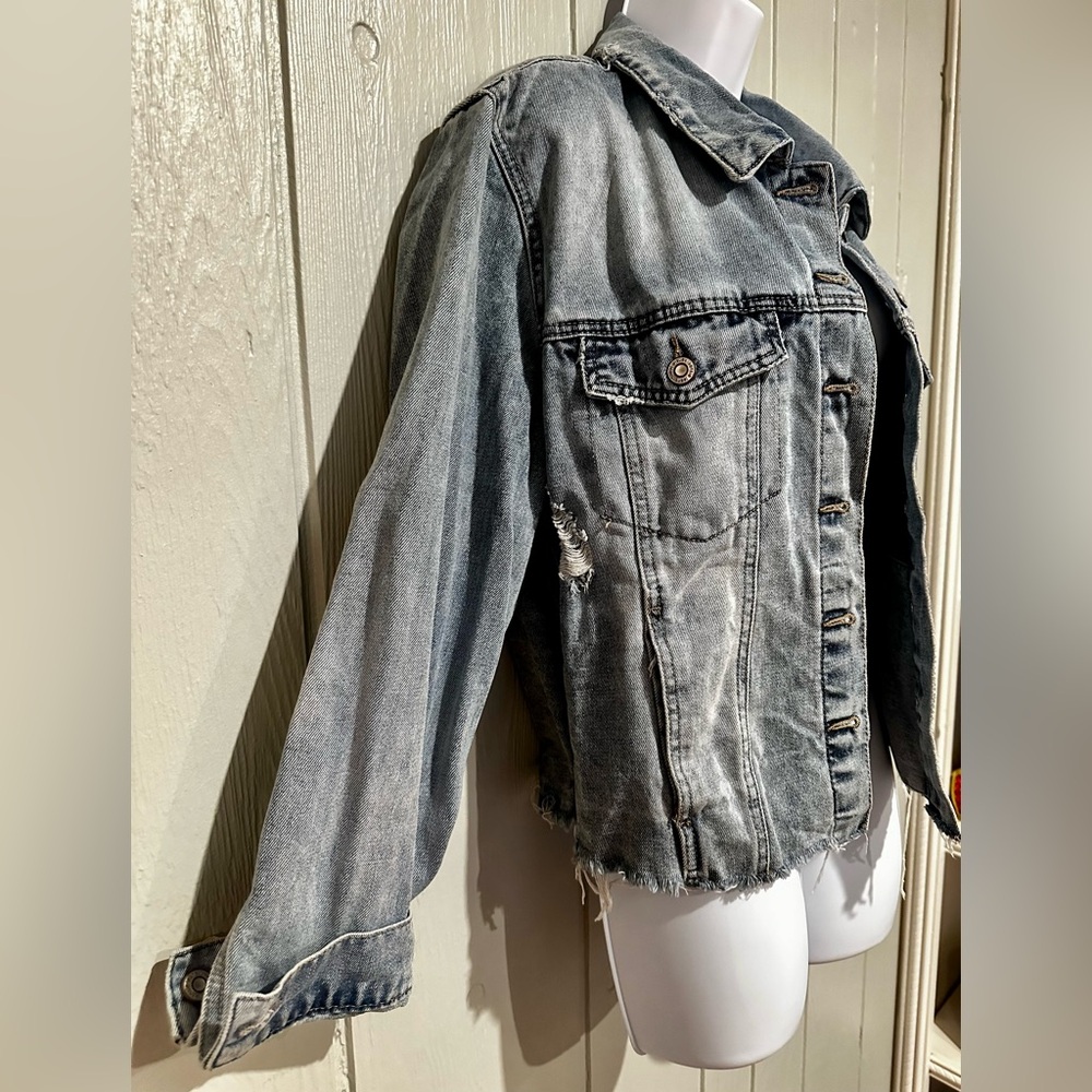 Kensie True Vintage Denim Jacket - FINAL PRICE - Picture 3 of 6